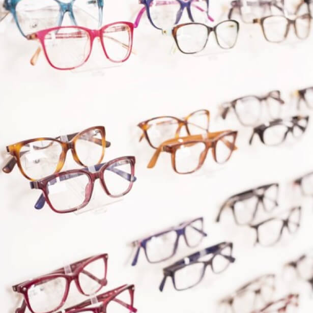 Eyeglass Selection at Maine Optometry